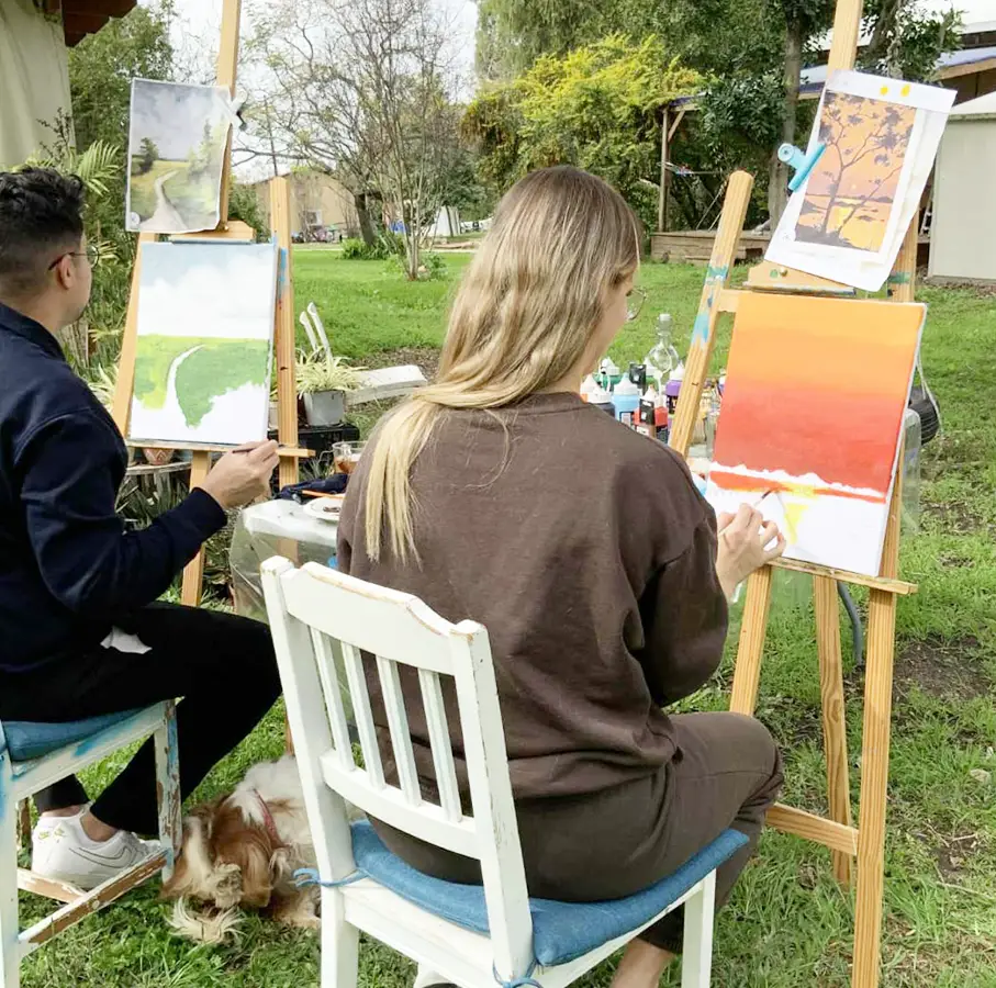 חיבור דרך יצירה